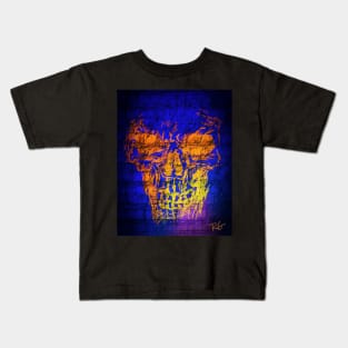 Skull Grafitti Kids T-Shirt